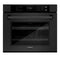 ZLINE 30-Inch Professional True Convection Single Wall Oven with Air Fry and Self Clean in Black Stainless Steel (WASB-30)