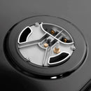 ZLINE Autograph 30-Inch Paramount Gas Rangetop with 4 Burner DuoPro™ Cooktop in Black Satin and Champagne Bronze Accents (PSRTBSZ-30-CB)