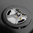 ZLINE Autograph 30-Inch Paramount Gas Rangetop with 4 Burner DuoPro™ Cooktop in Black Satin and Polished Gold Accents (PSRTBSZ-30-G)