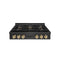 ZLINE Autograph 36-Inch Paramount Gas Rangetop with 6 Burner DuoPro™ Cooktop in Black Satin and Polished Gold Accents (PSRTBSZ-36-G)