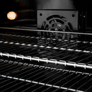 ZLINE Autograph 48 in. Paramount DuoPro Dual Fuel Range in Black Stainless Steel with Polished Gold Handles