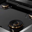 ZLINE Autograph Edition 30-Inch Porcelain Rangetop with 4 Gas Burners in Stainless Steel and Champagne Bronze Accents (RTZ-30-CB)