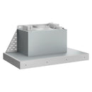 ZLINE 34-Inch 700 CFM DuraMount Wall Mount Range Hood Insert in Stainless Steel (683-34)