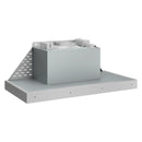 ZLINE 40-Inch 700 CFM DuraMount Wall Mount Range Hood Insert in Stainless Steel (683-40)
