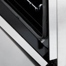ZLINE Legacy Series Autograph Edition 60-inch Dual Fuel Range with Gas Stove and 7.4 Cu. Ft. Electric Oven in Fingerprint Resistant Satin Stainless Steel with Gold Accents (RASZ-SN-60-G)