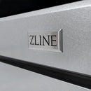 ZLINE 36-Inch 5.2 cu. ft. Paramount Dual Fuel Range with 6 Burner Gas Cooktop and Electric Convection Oven in Satin Stainless Steel (SDRS-36)