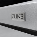 ZLINE 3-Piece Appliance Package - 36-inch Gas Range, Tall Tub Dishwasher & Premium Wall Mount Hood in Satin Stainless Steel (3KP-SGRSRH36-DWV)