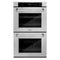 ZLINE 30-Inch Professional True Convection Double Wall Oven with Air Fry and Self Clean in DuraSnow Stainless Steel (WADS-30)