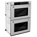 ZLINE 30-Inch Professional True Convection Double Wall Oven with Air Fry and Self Clean in Satin Stainless Steel (WADS-30)