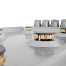 ZLINE 36-Inch Gas Cooktop with 6 Gas Brass Burners (RC-BR-36)