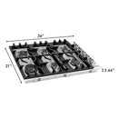 ZLINE 36-Inch Gas Cooktop with 6 Gas Burners (RC36)