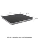 ZLINE 24-Inch Induction Cooktop with Anti-Scratch Glass and 3 Elements (FCIND-24)
