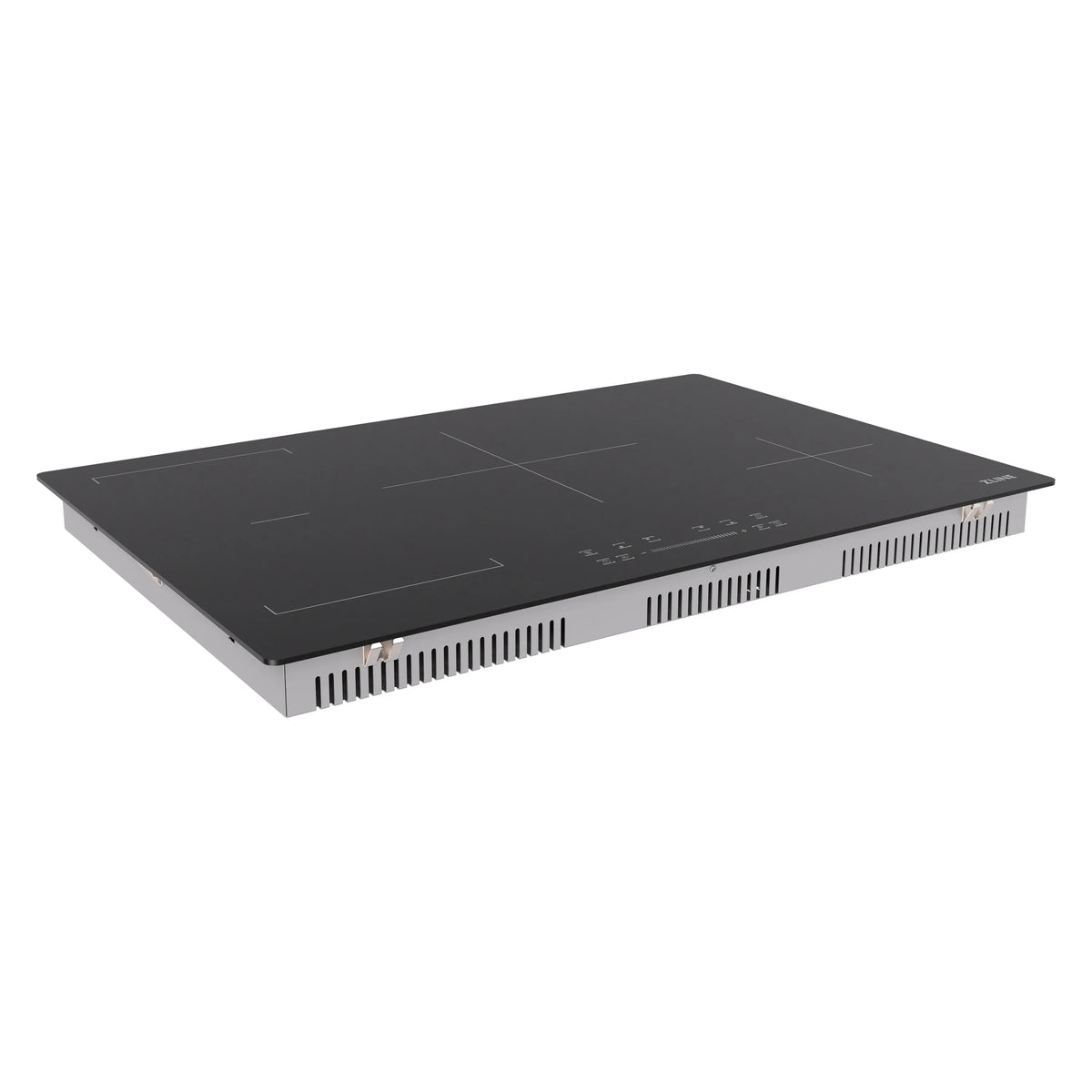 30-inch induction cooktop with matte black anti-scratch glass and 4 cooking zones