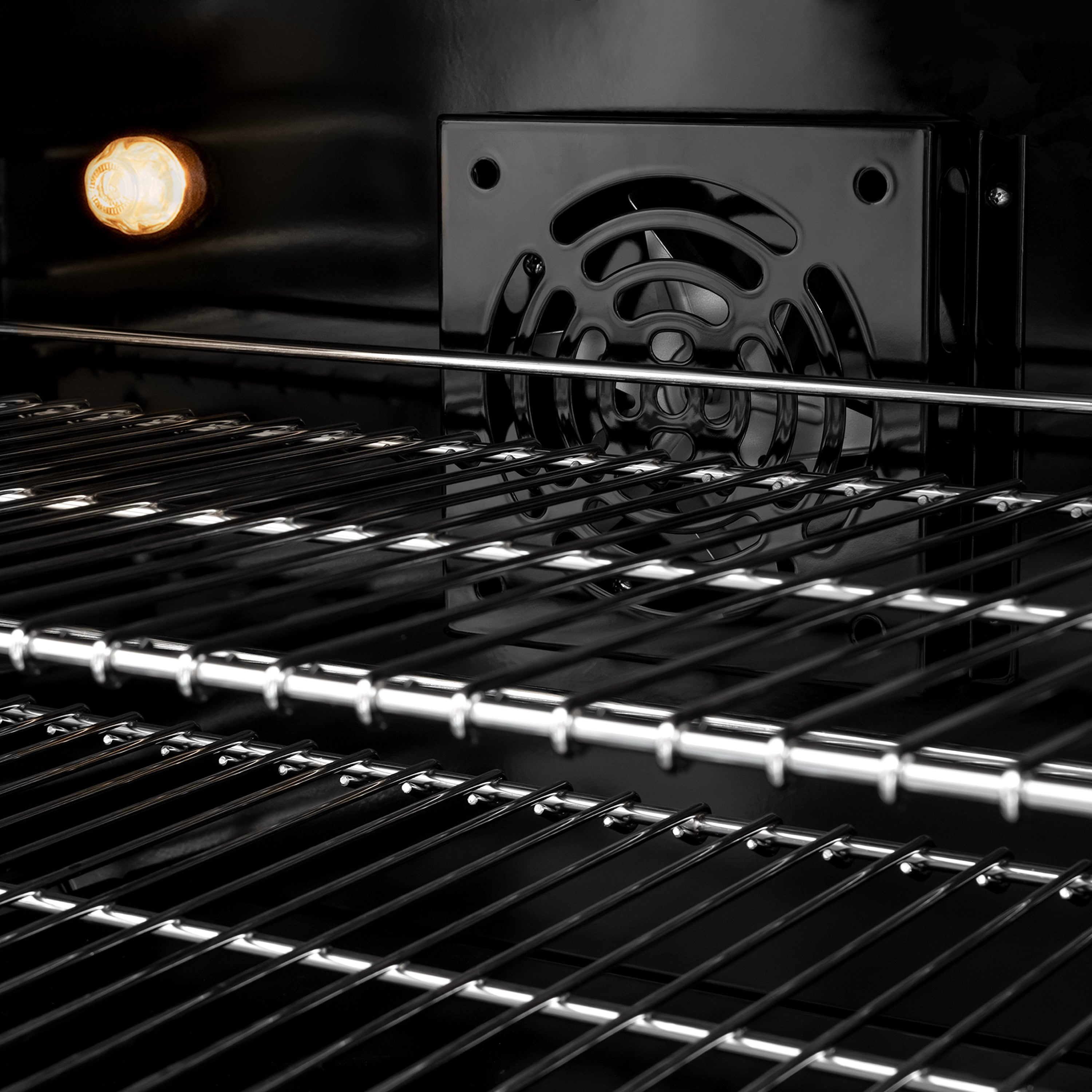 ZLINE Autograph Edition 30-Inch 4.2 cu. ft. Marino Induction Range with 4 Element Cooktop and Electric Convection Oven in Satin Stainless Steel with Polished Gold Accents (MINRSZ-30-G)