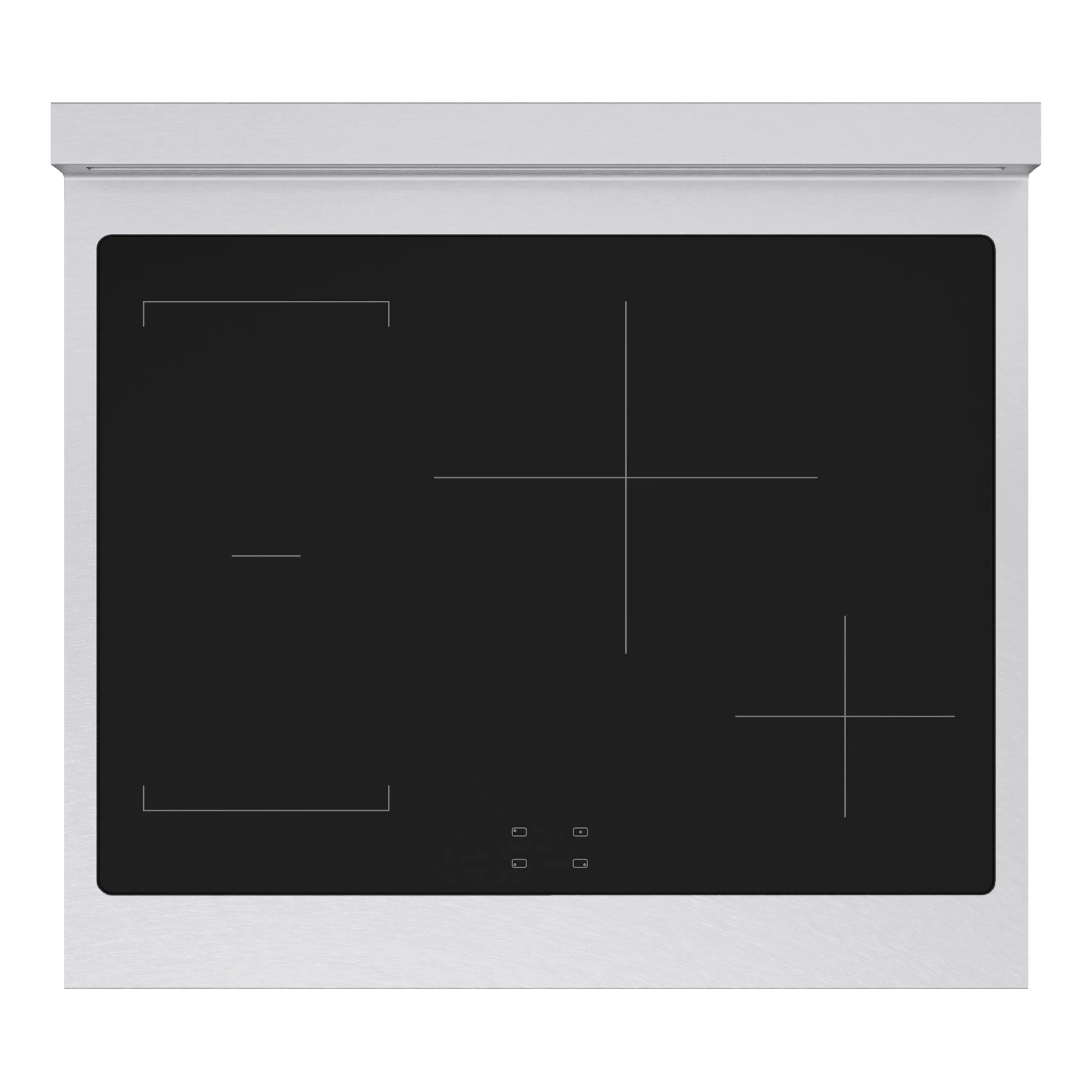 ZLINE 30-Inch 4.2 cu. ft. Marino Induction Range with 4 Element Cooktop and Electric Convection Oven in Satin Stainless Steel (MINRS-30)
