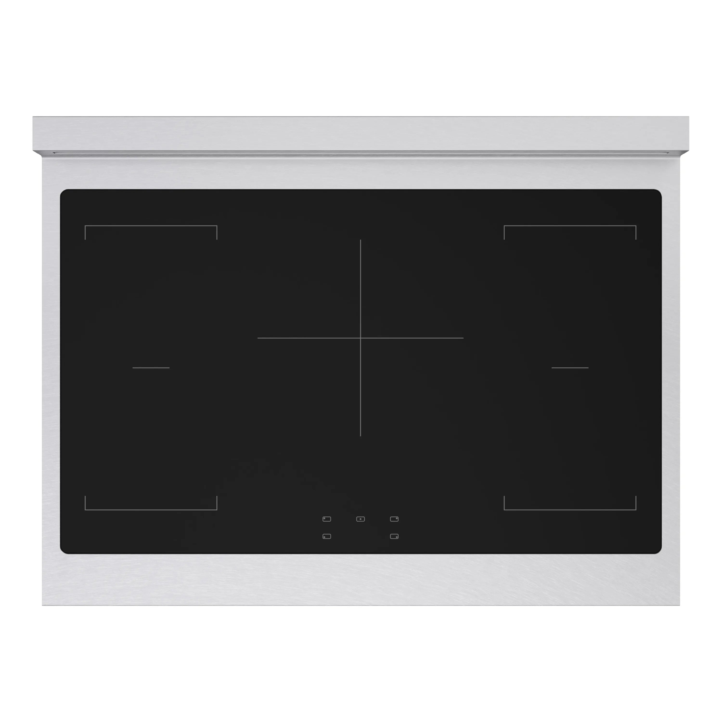 ZLINE 36-Inch 5.2 cu. ft. Marino Induction Range with 5 Element Cooktop and Electric Convection Oven in Satin Stainless Steel (MINRS-36)