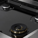 ZLINE 30-Inch 4.2 Cu. Ft. Marino Dual Fuel Range with 4 Burner Gas Cooktop and Electric Convection Oven in Satin Stainless Steel (MDRS-30)