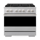 ZLINE 30-Inch 4.2 Cu. Ft. Marino Dual Fuel Range with 4 Burner DuoPro Cooktop and Electric Convection Oven in Satin Stainless Steel (PMDRS-30)