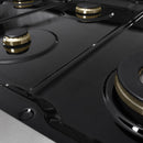 ZLINE Autograph Edition 48-Inch 6.7 Cu. Ft. Marino Double Oven Gas Range with 8 Burner Cooktop in Satin Stainless Steel and Champagne Bronze Accents (MGRSZ-48-CB)