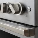 ZLINE 30-Inch 4.2 Cu. Ft. Marino Gas Range with 4 Burner DuoPro Cooktop and Convection Gas Oven in Satin Stainless Steel (PMGRS-30)