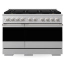 ZLINE 48-Inch 6.7 Cu. Ft. Marino Gas Range with 8 Burner DuoPro Cooktop and Dual Ovens in Satin Stainless Steel (PMGRS-48)