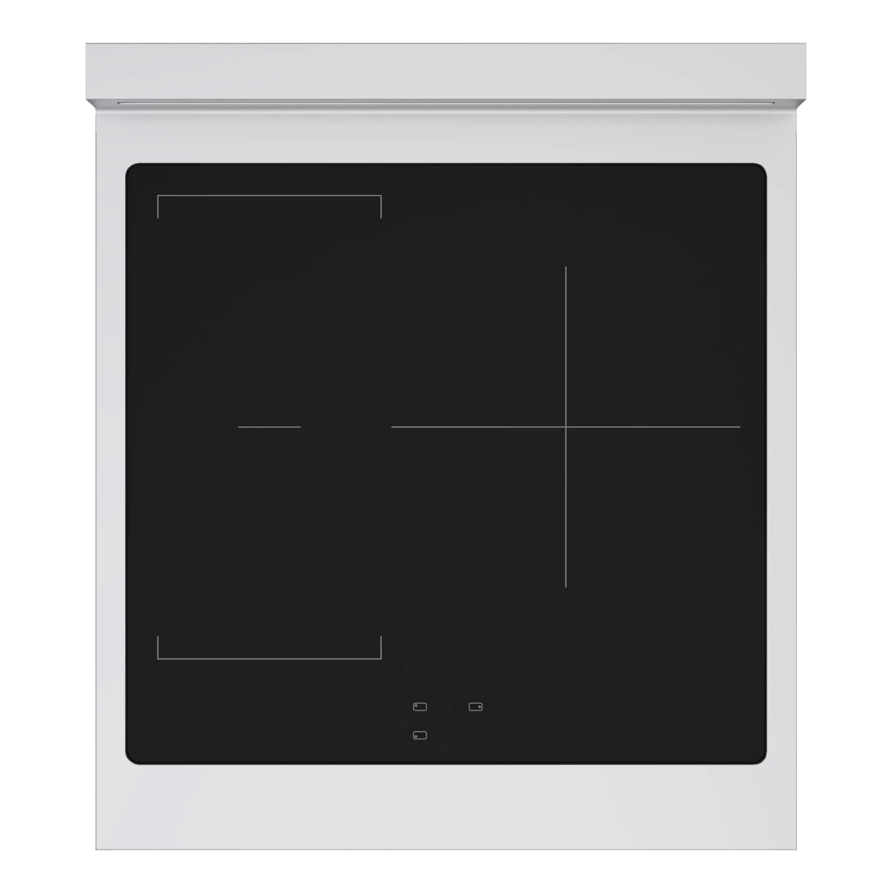 ZLINE 24-Inch 3.2 cu. ft. Marino Induction Range with 3 Element Cooktop and Electric Convection Oven in Stainless Steel (MINR24)