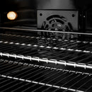 ZLINE 36-Inch 5.2 Cu. Ft. Marino Dual Fuel Range with 6 Burner Gas Cooktop and Electric Convection Oven in Stainless Steel with White Matte Door (MDR-WM-36)