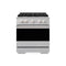 ZLINE 30-Inch 4.2 Cu. Ft. Marino Dual Fuel Range with 4 Burner Gas Cooktop and Electric Convection Oven in Stainless Steel (MDR30)