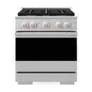 ZLINE 30-Inch 4.2 Cu. Ft. Marino Dual Fuel Range with 4 Burner Gas Cooktop and Electric Convection Oven in Stainless Steel (MDR30)