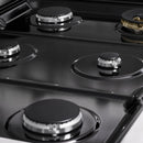 ZLINE 36-Inch 5.2 Cu. Ft. Marino Dual Fuel Range with 6 Burner Gas Cooktop and Electric Convection Oven in Stainless Steel (MDR36)