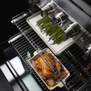 ZLINE 36-Inch 5.2 Cu. Ft. Marino Gas Range with Convection Gas Oven in Stainless Steel with 6 Brass Burners (MGR-BR-36)
