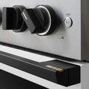 ZLINE Autograph Edition 36-Inch 5.2 Cu. Ft. Marino Gas Range with 6 Burner Cooktop and Convection Gas Oven in Stainless Steel with White Matte Door and Matte Black Accents (MGRZ-WM-36-MB)