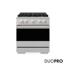 ZLINE 30-Inch 4.2 Cu. Ft. Marino Gas Range with 4 Burner DuoPro Cooktop and Convection Gas Oven in Stainless Steel (PMGR30)