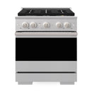 ZLINE 30-Inch 4.2 Cu. Ft. Marino Gas Range with 4 Burner DuoPro Cooktop and Convection Gas Oven in Stainless Steel (PMGR30)