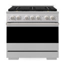 ZLINE 36-Inch 5.2 Cu. Ft. Marino Gas Range with 6 Burner DuoPro Cooktop and Convection Gas Oven in Stainless Steel (PMGR36)