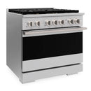 ZLINE 36-Inch 5.2 Cu. Ft. Marino Gas Range with 6 Burner DuoPro Cooktop and Convection Gas Oven in Stainless Steel (PMGR36)