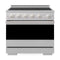 ZLINE 36-Inch 5.2 cu. ft. Marino Induction Range with 5 Element Cooktop and Electric Convection Oven in Stainless Steel (MINR36)