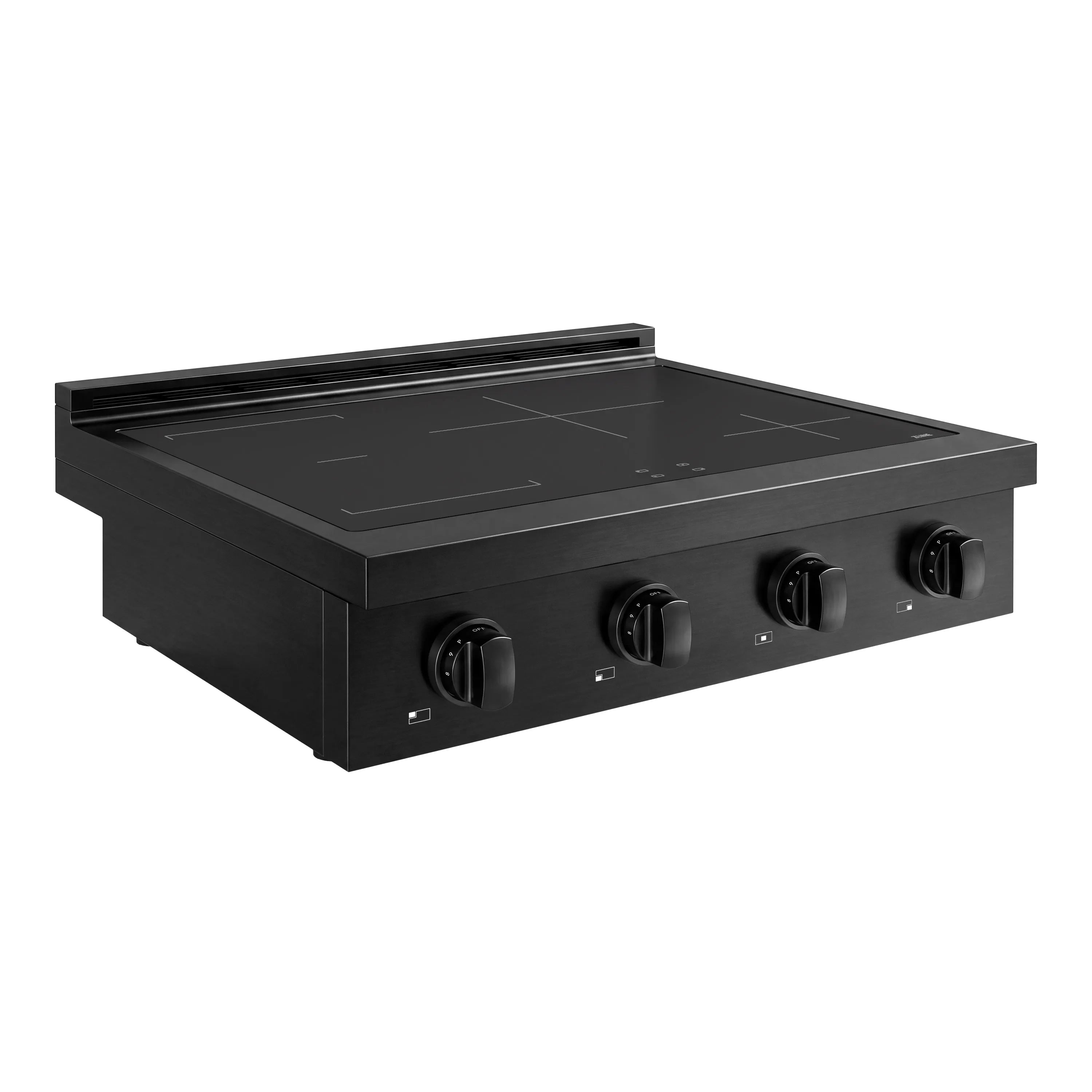 ZLINE 30-Inch Paramount Induction Rangetop with 4 Element Cooktop in Black Stainless Steel (SINRTB-30)