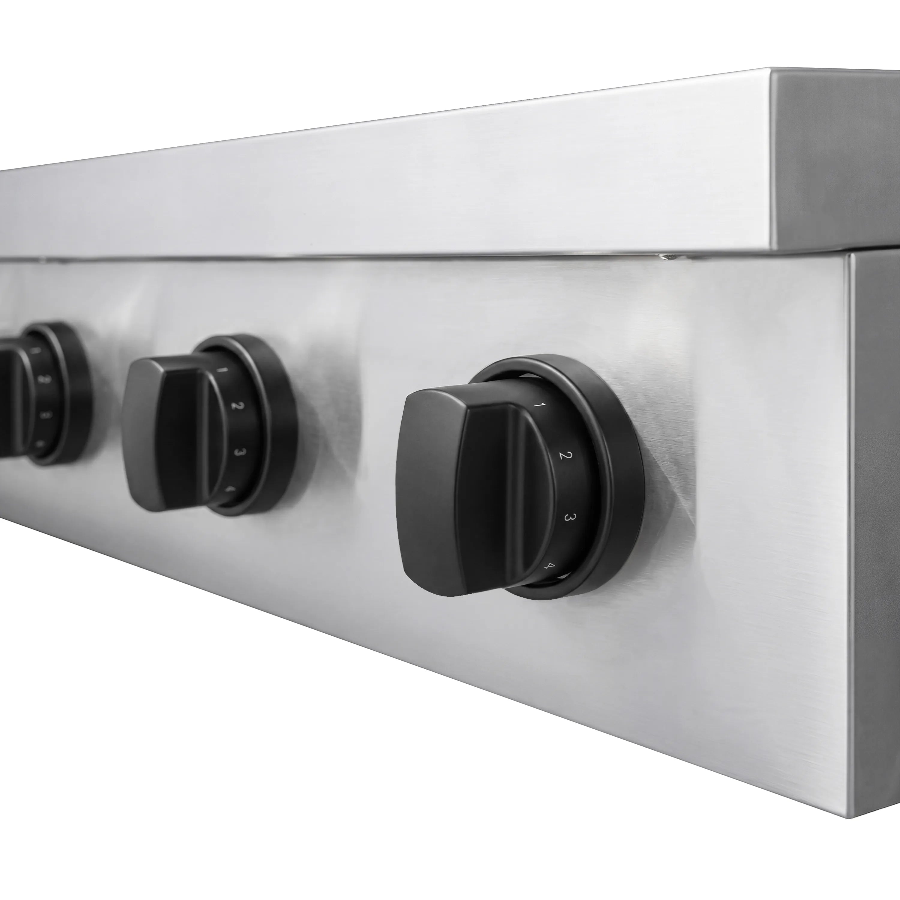 ZLINE Autograph Edition 36-Inch Paramount Induction Rangetop with 5 Element Cooktop in Stainless Steel and Matte Black Accents (SINRTZ-36-MB)