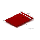 ZLINE 18-Inch Tallac Series 3rd Rack Top Control Dishwasher in Red Gloss with Stainless Steel Tub, 51dBa (DWV-RG-18)