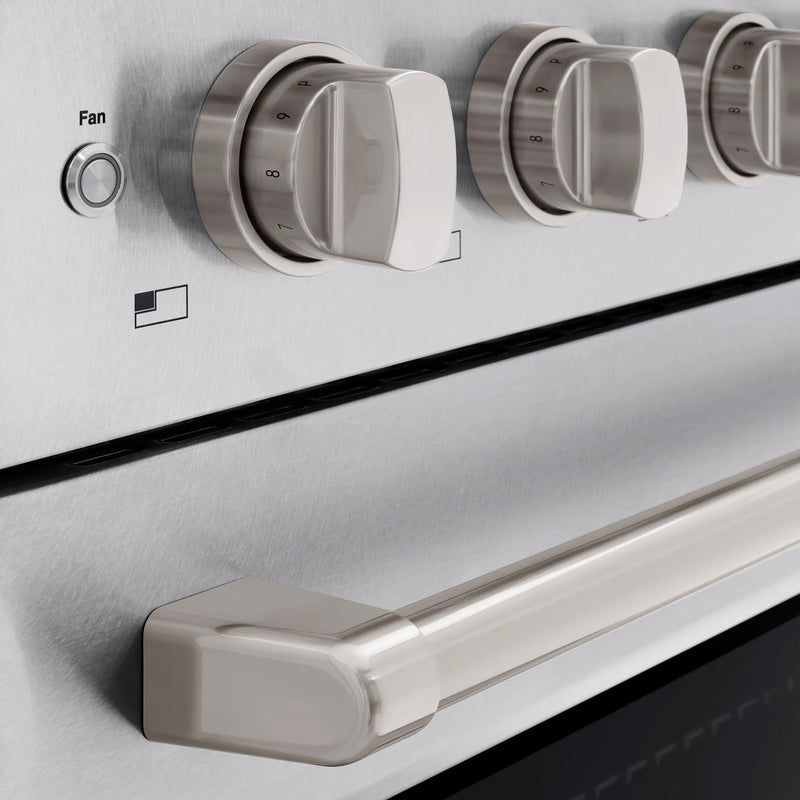 ZLINE 30-Inch, 4.2 Cu. Ft. Paramount Induction Range with 4 Element Cooktop and Electric Convection Oven in Satin Stainless Steel (SINRS-30)