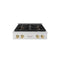 ZLINE Autograph Edition 30-Inch Paramount Gas Rangetop with 4 Burner DuoPro™ Cooktop in Satin Stainless Steel and Champagne Bronze Accents (PSRTSZ-30-CB)