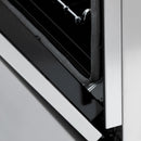 ZLINE 5-Piece Appliance Package - 36-Inch Dual Fuel Range, Hood, Refrigerator, Dishwasher, and Microwave Drawer in Stainless Steel