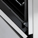 ZLINE 5-Piece Appliance Package - 30-Inch Legacy Autograph Dual Fuel Range, Wall Mount Range Hood, 36-Inch French Door Refrigerator with Water Dispenser, Dishwasher, and 30-Inch Microwave Drawer in Stainless Steel with Gold Accents