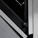 ZLINE 3-Piece Appliance Package - 30-Inch Legacy Autograph Dual Fuel Range, 36-Inch French Door Refrigerator with Water Dispenser, Dishwasher, in Stainless Steel with Matte Black Accents