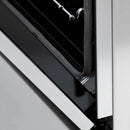 ZLINE 5-Piece Appliance Package - 36-Inch Legacy Autograph Dual Fuel Range, Wall Mount Range Hood, 36-Inch French Door Refrigerator with Water Dispenser, Dishwasher, and 30-Inch Microwave Drawer in Stainless Steel with Champagne Bronze Accents