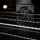 ZLINE Autograph 36-Inch Paramount Dual Fuel Range in Stainless Steel with Gold Helix Handle (SDRZ-36-KG)