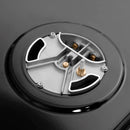 ZLINE Autograph 36-Inch Paramount DuoPro Dual Fuel Range in Stainless Steel with Nickel Helix Handle (PSDRZ-36-KPN)