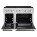 ZLINE Autograph 48-Inch Paramount DuoPro Dual Fuel Range in Stainless Steel with Nickel Helix Handles (PSDRZ-48-KPN)