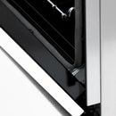 ZLINE 2-Piece Appliance Package - 36-inch Dual Fuel Range with White Matte Door and Convertible Vent Range Hood in Stainless Steel (2KP-RAWMRH36)